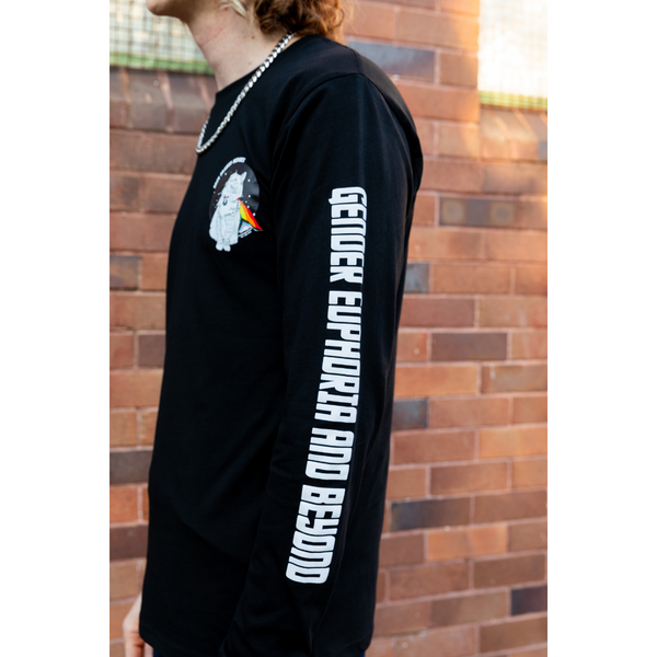 SDH Gender Euphoria and Beyond Long Sleeve T-Shirt Black