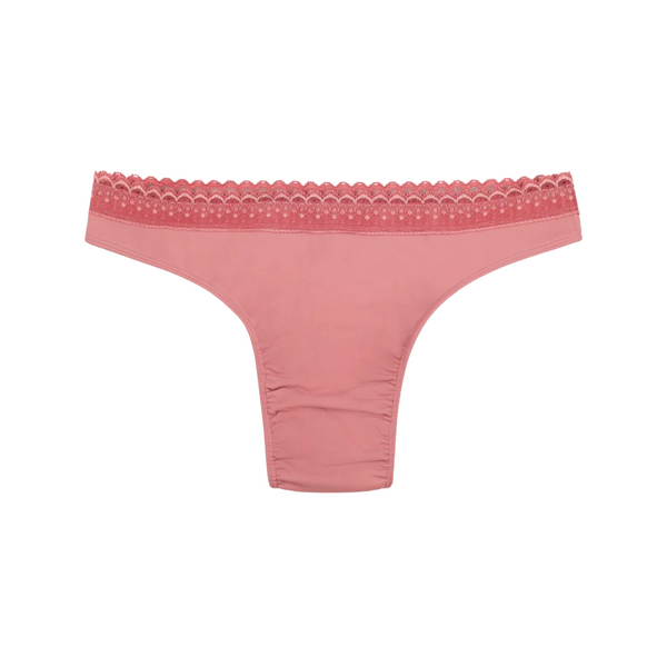 Urbody Lace Compression Thong Rosewater