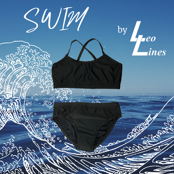 LeoLines Swim Bikini Top