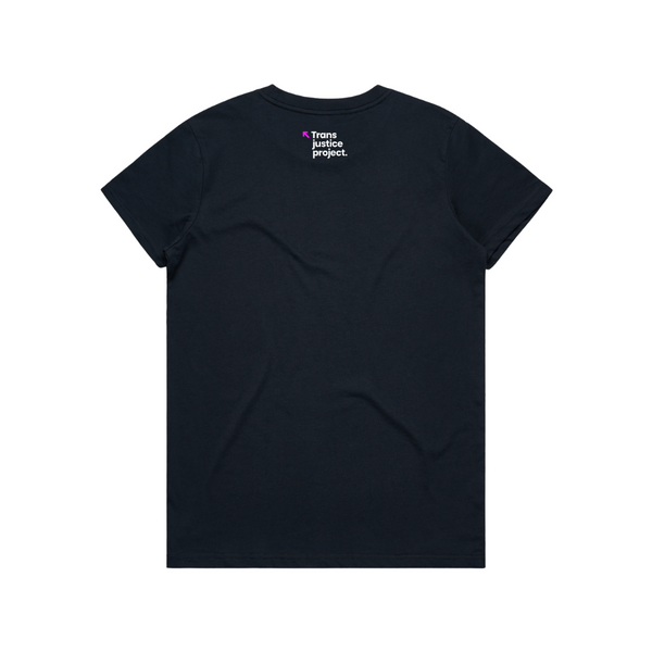 TJP Trans Justice Now T-Shirt  - Maple