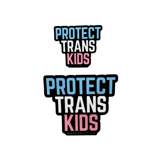 SDH Protect Trans Kids Sticker - Trans Pride