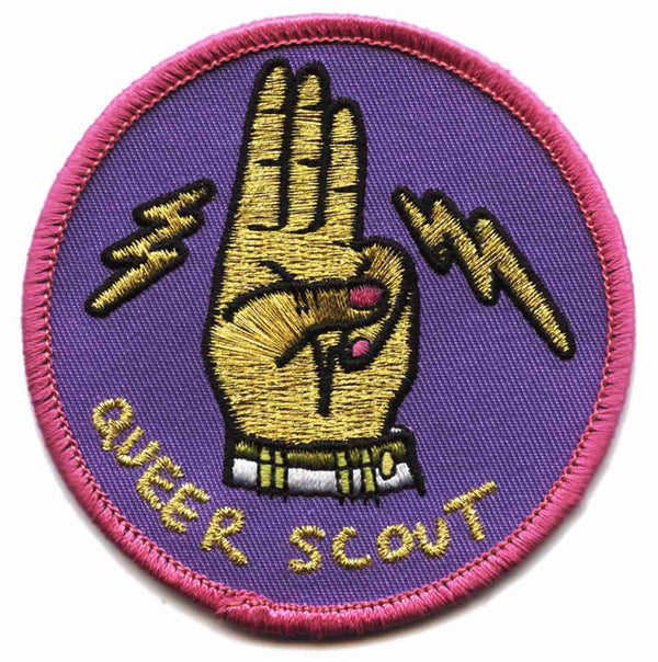Queer Scout Patch - Sock Drawer Heroes | For the Trans & Gender Variant Community