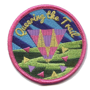 Queering the Trail Patch - Sock Drawer Heroes | For the Trans & Gender Variant Community
